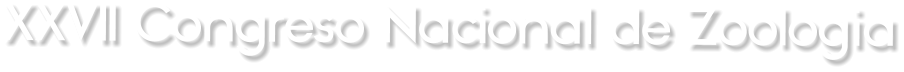 XXVII Congreso Nacional de Zoologíia